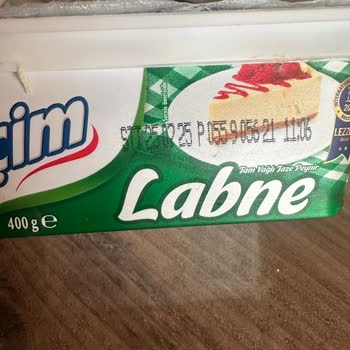 Tarihi Geçmemiş Labne Küflü Çıktı, Mağduriyetim Giderilsin