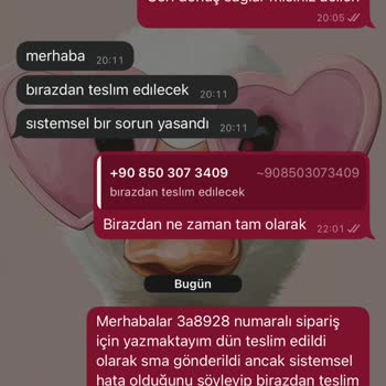 Anneler Günü Siparişim Teslim Edilmedi, Destek Hattı Yanıtsız Kaldı