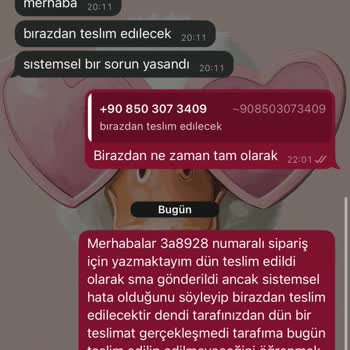 Anneler Günü Siparişim Teslim Edilmedi, Destek Hattı Yanıtsız Kaldı