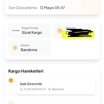Anneler Günü Siparişim Haber Verilmeden İade Edildi, Hayal Kırıklığı Yaşadım