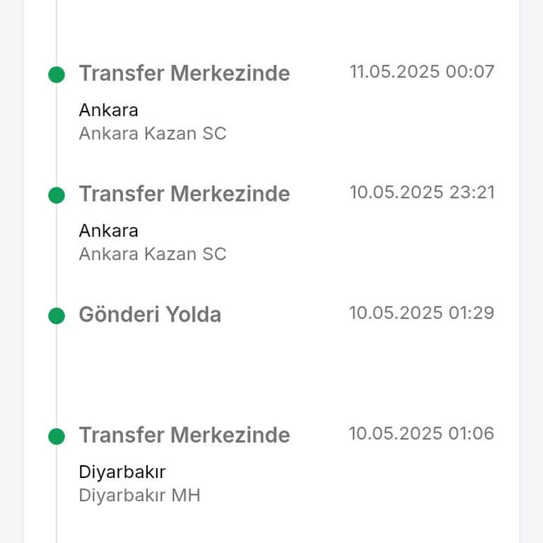 Kargom Türkiye Turu Yapıyor, Teslimat Bekleyişim Sürüyor