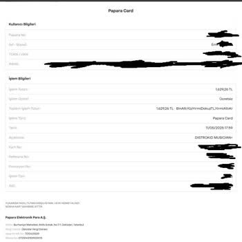 Habersiz Kart Çekimi Ve Yetersiz Destek