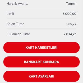 Harçlık Avansım Var Ama Alışveriş Yapamıyorum