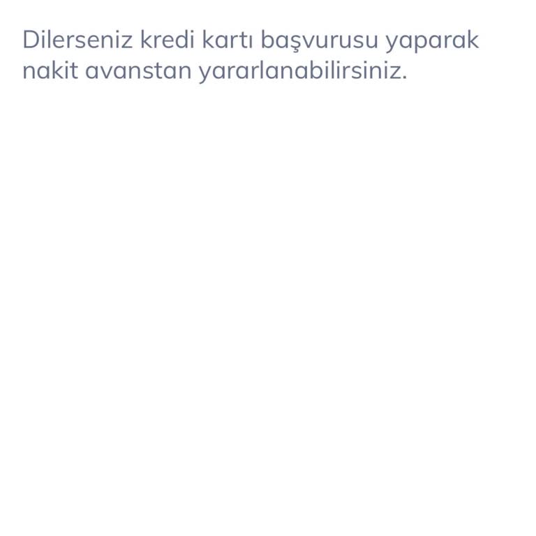 Sıfır Faizli Nakit Avans Vaadi Gerçekleşmedi, Kartım Kullanılamıyor
