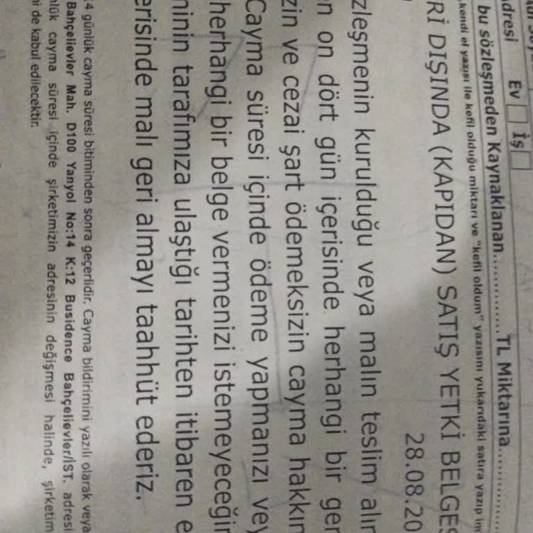 İade Talebimize Cevap Verilmiyor, Çözüm Bekliyoruz