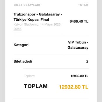 Kupa Finali Biletleri Hâlâ Teslim Edilmedi, Mağdur Ediliyoruz