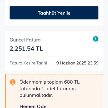 Taahhüt Bitti, Yüksek Fatura Ve Zorunlu Yenileme Sorunu