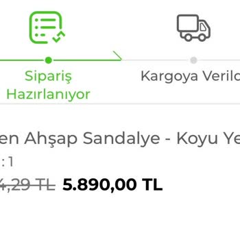 3 Ayda Teslim Edilmeyen Sandalye Ve İletişim Sorunu