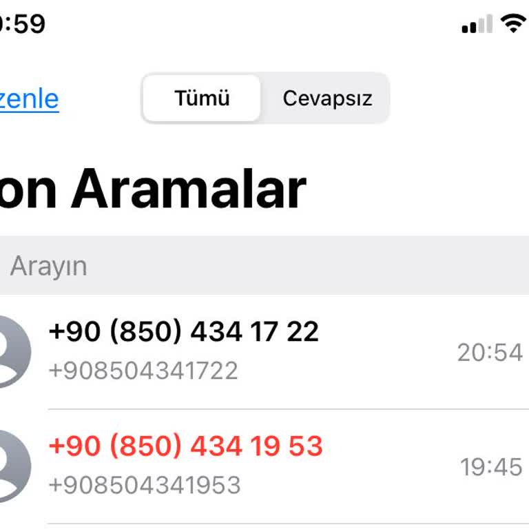 Bilinmeyen Numaralardan Robot Aramalar Ve Güvenlik Endişesi