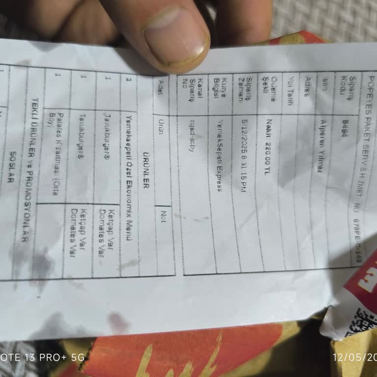 Yanlış Sipariş Ve İade Sorunu Yaşadım