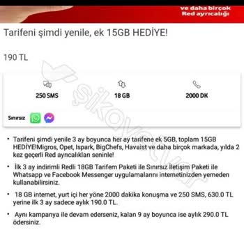 Vodafone Fahiş Zamlar Ve Müşteriler Arasında Adaletsiz Tarife Farkları