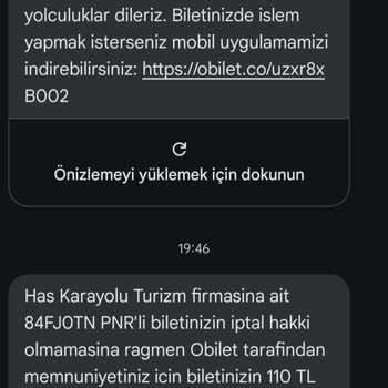 Bilet İptalinde Yetersiz Ücret İadesi Ve Haksız Kesinti
