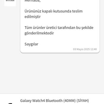 Eksik Ürün Ve Çalışmayan Özellik, İade Sorunu