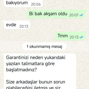 Satın Alınan Ürün Kısa Sürede Arızalandı