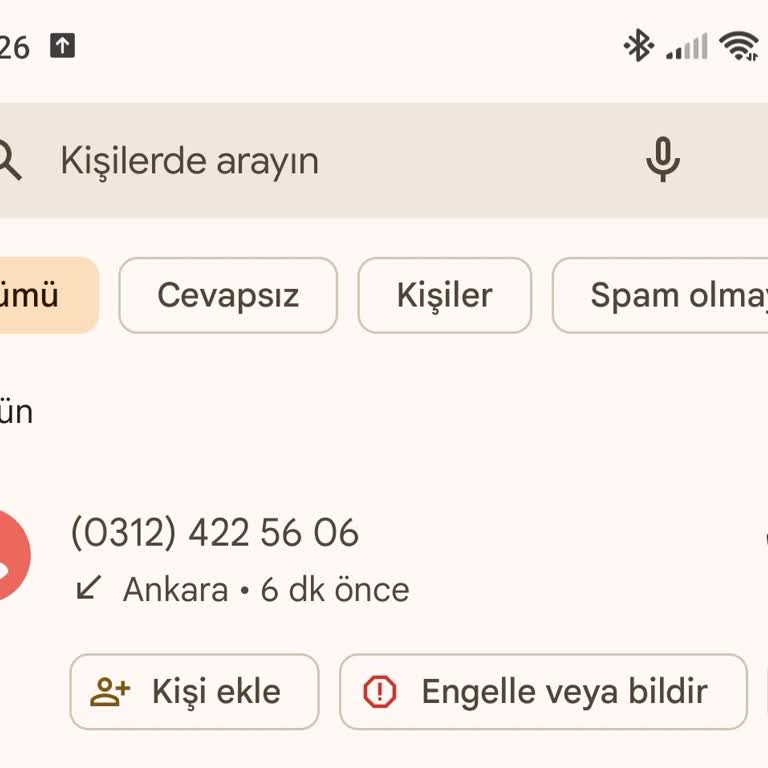 03124225606 Bilinmeyen Numaradan Anket Bahanesiyle Kimlik Bilgilerim Kullanılır Mı Endişesi