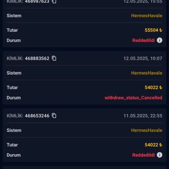 Çekim Talebim Sürekli Reddediliyor Ve İletişim Sağlanamıyor
