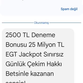 Betsin Üyeliğim Olmadan Sürekli SMS Gönderilerek Rahatsız Ediliyorum