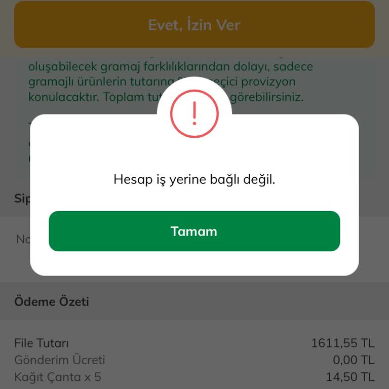 File Market Uygulamasında Kart Bağlantı Sorunu Ve Masterpass Hatası