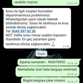 Siparişim 12 Gündür Kargoya Verilmiyor, Cevaplar Yetersiz