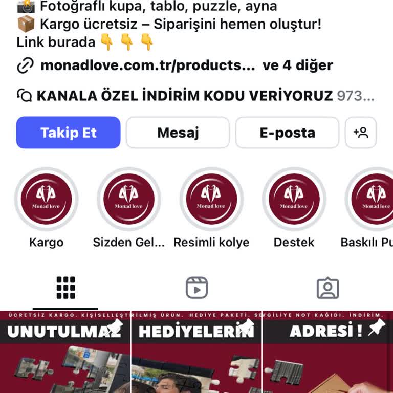 Monad Love Siparişi Göndermedi