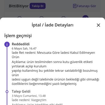 Tablet Kalemiyle Uyum Sorunu Ve İade Talebim Reddedildi