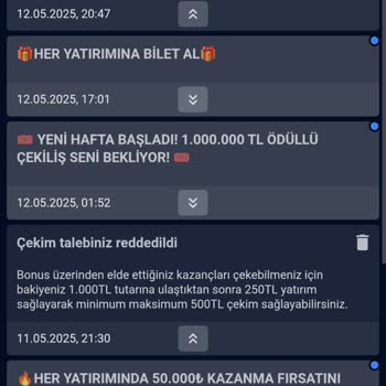 Promosyon Kodunda Haksız Bakiye Silme Ve Ödeme Yapmama