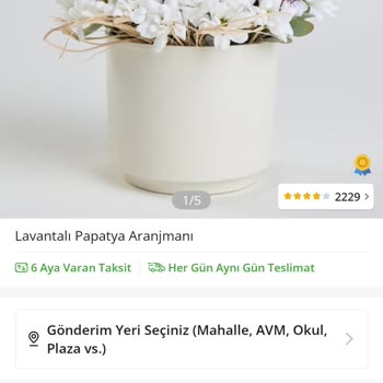 Gelen Çiçek, Siparişimle Uyumlu Değildi