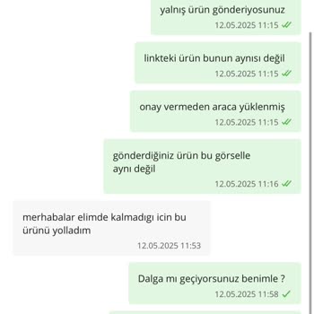 Sipariş Ettiğim Ürün Yerine Farklı Ve Değersiz Ürün Gönderildi, İletişim De Yok
