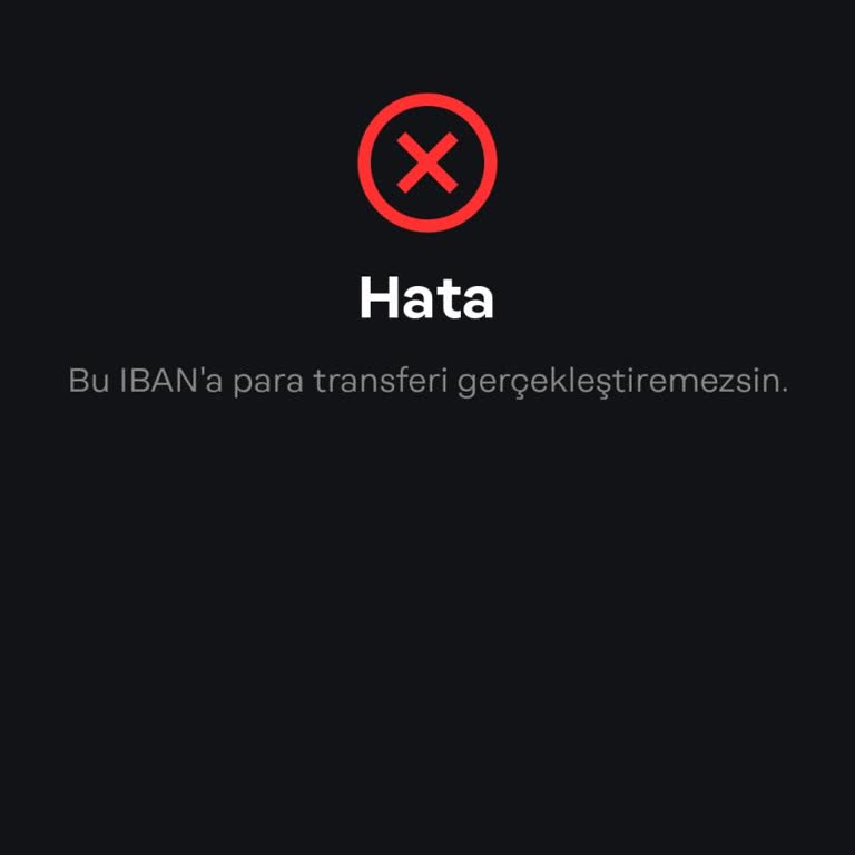 Papara Hesabımdan Midas IBAN'ına Para Gönderemiyorum
