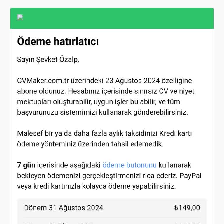 Üyeliğim Olmadığı Halde Ücret Talep Ediliyor Ve Emailler Geliyor