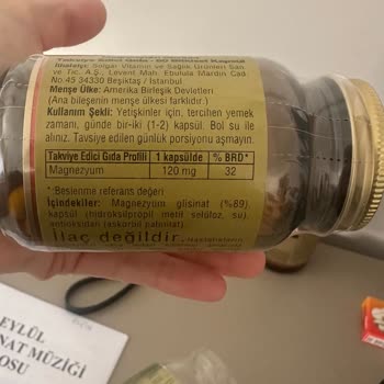Solgar Takviyeleri Sonrası Ciltte Alerjik Reaksiyon Ve İade Talebi