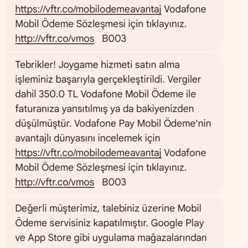 Vodafone Bilgim Dışında Ücretlendirme Yaptı Ve Çözüm Sunmuyor