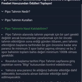 Betpipo Kazananlara Ödül Verilmeyen Tahmin Etkinliği Mağduriyeti