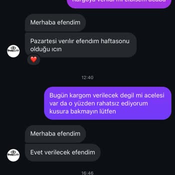 Stokta Olmayan Ürün İçin Sipariş Alındı, Kargoya Verilmedi