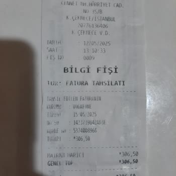 Vodafone Bayisinde Başkasının Faturasını Ödettiler, Paramız İade Edilmiyor