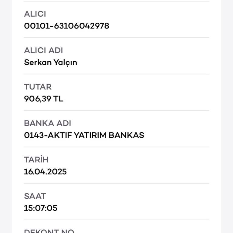 Para Transferi Sonrası İade Sorunu Ve Gecikme