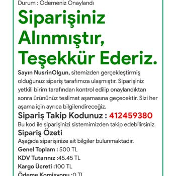 Kargo Siparişim Gönderilmedi, İade Talebim Karşılanmıyor
