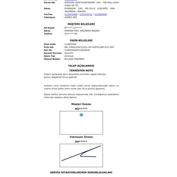 Vestel Bulaşık Makinesi Sorunu Ve Sürekli Mağduriyet