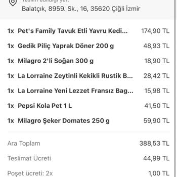 Bozuk Tavuk Döner Teslimatı Ve İade Sorunu