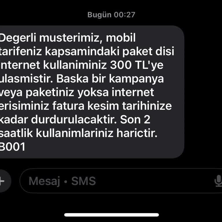 Yanlış Bilgi Nedeniyle Yüksek Fatura Şoku Yaşadım