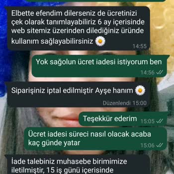 Hediye Siparişim İptal Edildi İade Süreci Sürekli Oyalandı