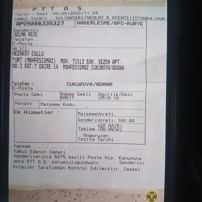 PTT Kargo Teslimatında 8 Gündür Yaşanan Gecikme