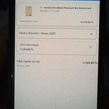 Denizbank Kart Aidat Kesintisi Mağduriyeti Ve İade Talebi