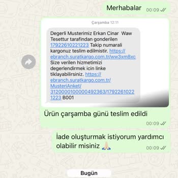İade Yapılamayan İndirimli Ürün Ve Tutarsız Müşteri Hizmetleri Mağduriyeti