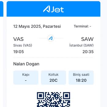 Ajet Sivas-İstanbul Uçağında Gecikme Ve Yolcu Mağduriyeti