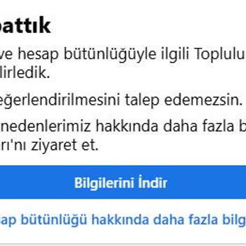 Facebook Hesaplarım Sebepsizce Kapatılıyor Açıklama Bekliyorum