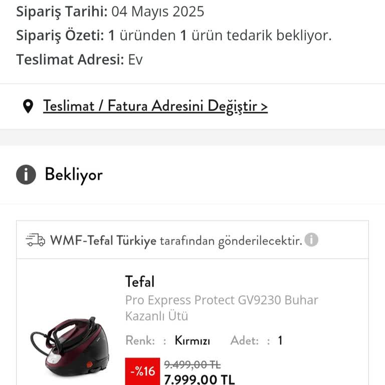 Anneler Günü Hediyesi Hüsrana Döndü: Beymen Siparişim Teslim Edilmedi