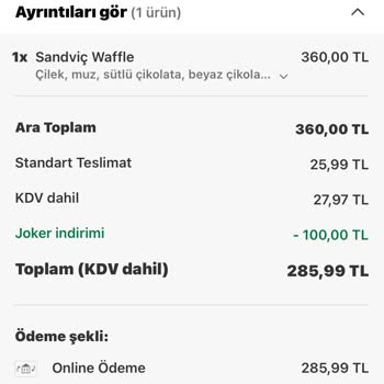 Yemeksepeti Joker İndirimiyle Sipariş Daha Pahalıya Geliyor