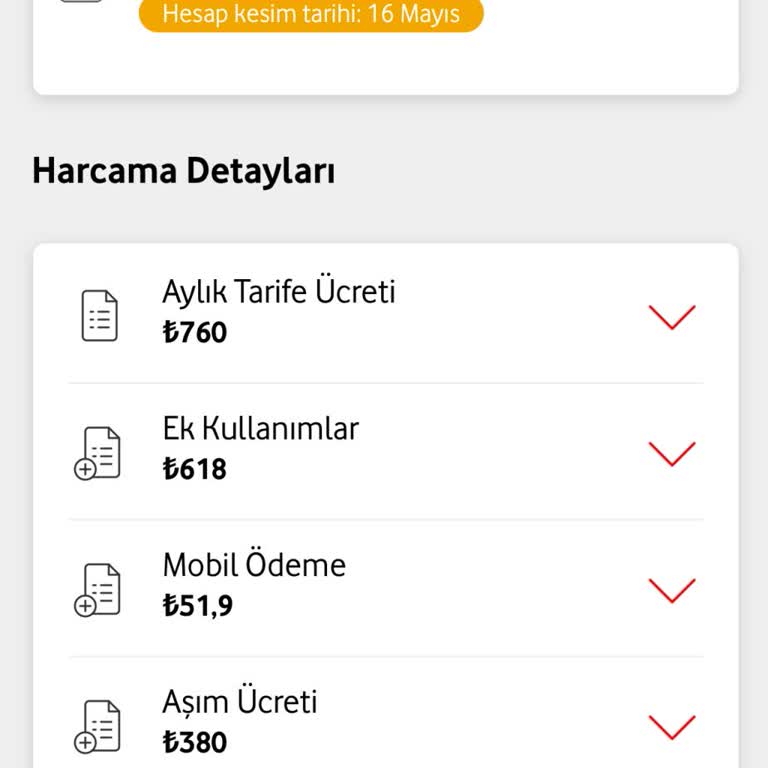 Vodafone Aşım Ücreti Ve Sürekli Artan Faturalar Mağduriyetim