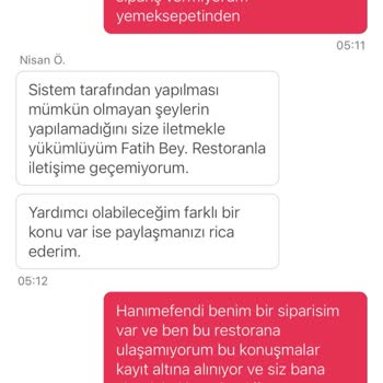 Gece Siparişim Teslim Edilmedi, Canlı Destek Yardımcı Olmadı